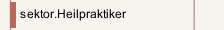sektor.Heilpraktiker